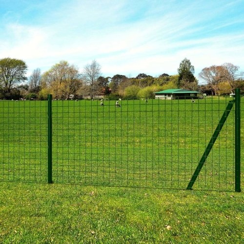 Euro fence with pegs 25 x 1 m in green steel
