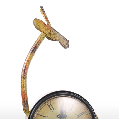 Часы оленей Часы ручной работы Старинный металлический олень Статуэтка Mute Table Clock
Часы оленей Часы ручной работы Старинный металлический олень Статуэтка Mute Table Clock