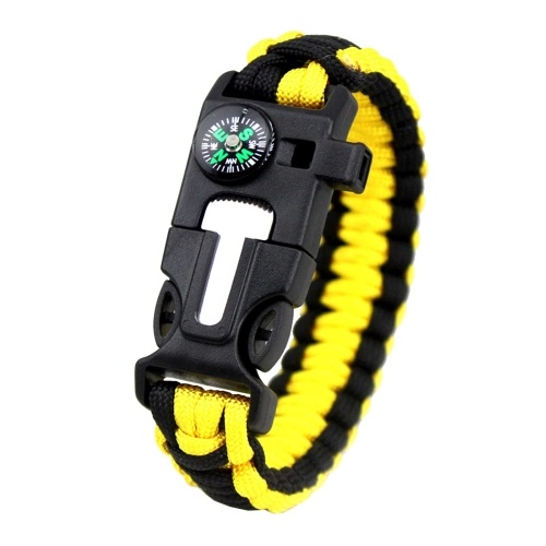 Paracord Outdoor Bracelets Camouflage Multifunctional Survival Emergency 5-in-1 Bracelets for Hiking Camping Climbing
Paracord Outdoor Bracelets Camouflage Multifunctional Survival Emergency 5-in-1 Bracelets for Hiking Camping Climbing