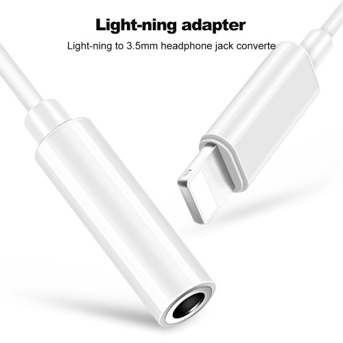 Applicable-Apple 7/8/X/XS Audio Mobile Phone Extension Cable Light-ning to 3.5mm Listening to Music Headset Adapter(supports all systems)
Applicable-Apple 7/8/X/XS Audio Mobile Phone Extension Cable Light-ning to 3.5mm Listening to Music Headset Adapter(supports all systems)