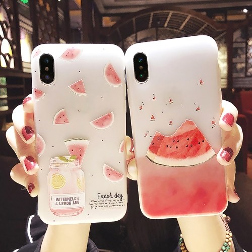 Phonecase Watermelon Designs Soft TPU Cover Phone Shells Shockproof Slim Flexible Protective Anti-Slip Cell Phone Cover for iphone
Phonecase Watermelon Designs Soft TPU Cover Phone Shells Shockproof Slim Flexible Protective Anti-Slip Cell Phone Cover for iphone