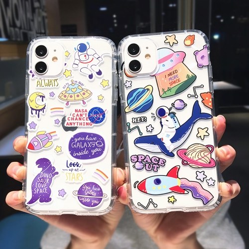 Phonecase Transparent Whale Dinosaur Astronaut Spaceship Planet Designs Soft TPU Cover Phone Shells Shockproof Slim Flexible Protective Anti-Slip Cell Phone Cover for iphone
Phonecase Transparent Whale Dinosaur Astronaut Spaceship Planet Designs Soft TPU Cover Phone Shells Shockproof Slim Flexible Protective Anti-Slip Cell Phone Cover for iphone