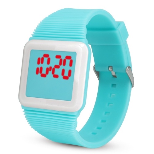 LED Digital Silicone Watch Ultra-thin Wristwatch for Students Teenager Teens Children Men Women
LED Digital Silicone Watch Ultra-thin Wristwatch for Students Teenager Teens Children Men Women