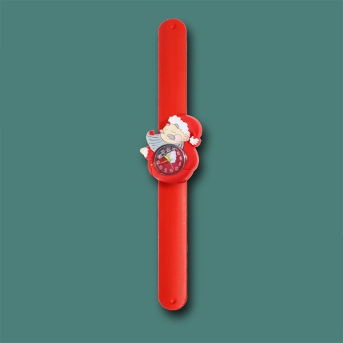 Kids Watch Silicone Slap Bracelet Christmas Wristwatch Quartz Cartoon Toy Watches Gifts for Little Child Kids
Kids Watch Silicone Slap Bracelet Christmas Wristwatch Quartz Cartoon Toy Watches Gifts for Little Child Kids