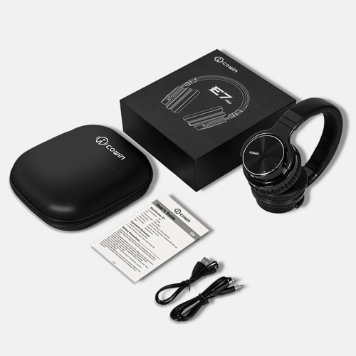 Meidong E7pro Active Noise Cancelling Headphones Heavy Bass Sports Gaming Headset Wireless Bluetooth Headset Headset Male black
Meidong E7pro Active Noise Cancelling Headphones Heavy Bass Sports Gaming Headset Wireless Bluetooth Headset Headset Male black
