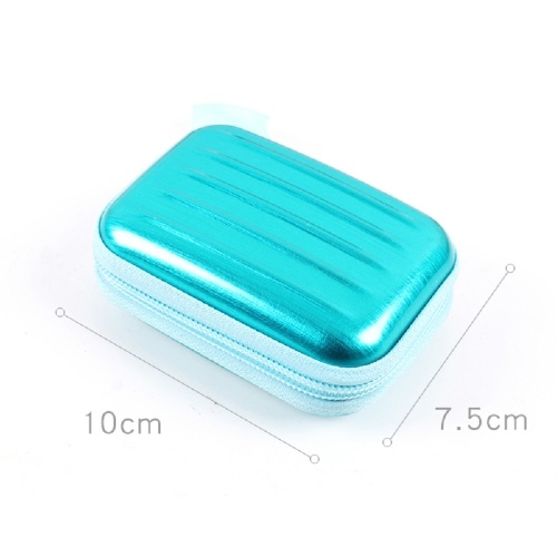 Creative Square Zipper Bag Headset Key Storage Box Tinplate Storage Coin Purse Metal Case
Creative Square Zipper Bag Headset Key Storage Box Tinplate Storage Coin Purse Metal Case