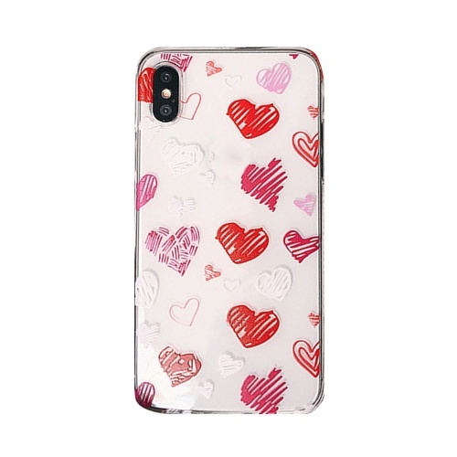 Phonecase Transparent Red Heart Shaped Designs Soft TPU Cover Phone Shells Shockproof Slim Flexible Protective Anti-Slip Cell Phone Cover for iphone
Phonecase Transparent Red Heart Shaped Designs Soft TPU Cover Phone Shells Shockproof Slim Flexible Protective Anti-Slip Cell Phone Cover for iphone