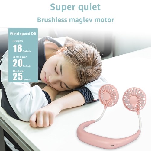 Portable Fan Hands-free Neck Band Hands-Free Hanging USB Rechargeable Dual Fan Mini Air Conditioner Cooler Fan for Room
Portable Fan Hands-free Neck Band Hands-Free Hanging USB Rechargeable Dual Fan Mini Air Conditioner Cooler Fan for Room