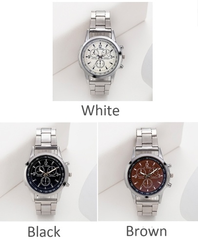Blu-ray glass three-eye steel belt watch men's explosions gifts gifts men's watches men's and men's watches wholesale brown
Blu-ray glass three-eye steel belt watch men's explosions gifts gifts men's watches men's and men's watches wholesale brown