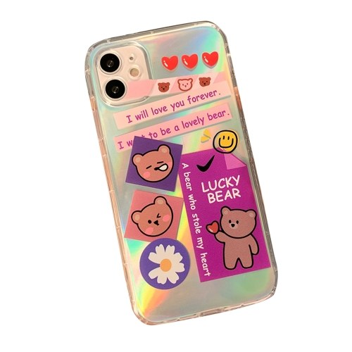 Lasers Phonecase Cute Bear Designs Glitter TPU Cover Phone Shells Shockproof Slim Flexible Protective Anti-Slip Cell Phone Cover for iphone
Lasers Phonecase Cute Bear Designs Glitter TPU Cover Phone Shells Shockproof Slim Flexible Protective Anti-Slip Cell Phone Cover for iphone