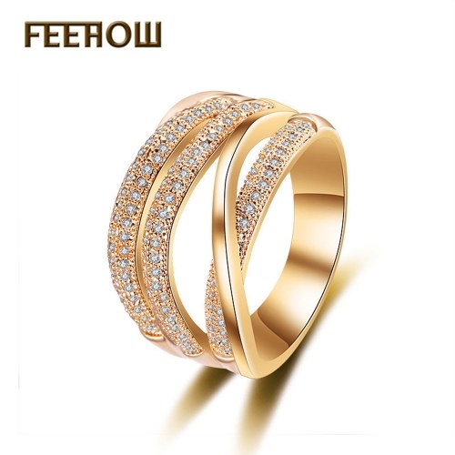 FEEHOW Korean version of the new zircon ring FEEHOW Korean version of the new zircon ring