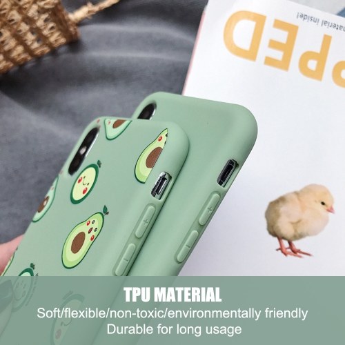 Matcha Green Phonecase Shockproof TPU Back Cover with Cute Avocado Design Full-Body Protective Anti-Slip Cell Phone Cover For Huawei/Oppo/Vivo/iPhone (OPPO A5)
Matcha Green Phonecase Shockproof TPU Back Cover with Cute Avocado Design Full-Body Protective Anti-Slip Cell Phone Cover For Huawei/Oppo/Vivo/iPhone (OPPO A5)