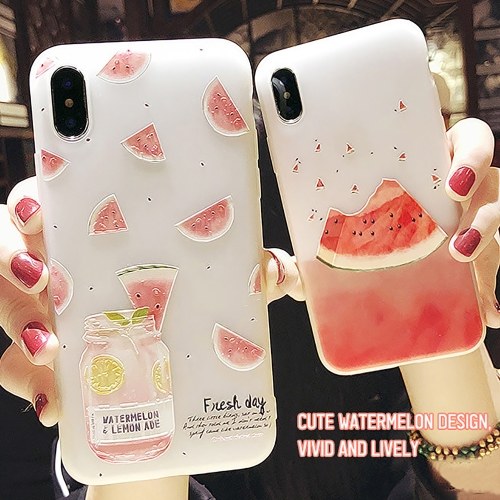 Phonecase Watermelon Designs Soft TPU Cover Phone Shells Shockproof Slim Flexible Protective Anti-Slip Cell Phone Cover for iphone
Phonecase Watermelon Designs Soft TPU Cover Phone Shells Shockproof Slim Flexible Protective Anti-Slip Cell Phone Cover for iphone