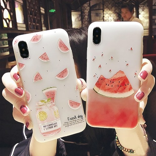 Phonecase Watermelon Designs Soft TPU Cover Phone Shells Shockproof Slim Flexible Protective Anti-Slip Cell Phone Cover for iphone
Phonecase Watermelon Designs Soft TPU Cover Phone Shells Shockproof Slim Flexible Protective Anti-Slip Cell Phone Cover for iphone