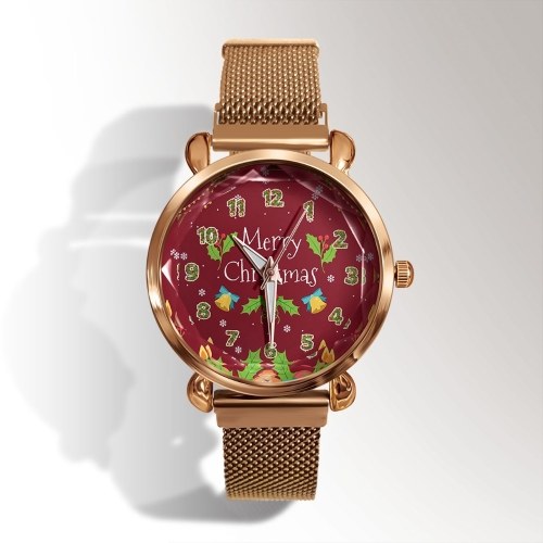 Christmas Eve Letters Festive Fashion Student Female Trend Magnetic Clasp Gold Shell Watch Quartz Watch 2
Christmas Eve Letters Festive Fashion Student Female Trend Magnetic Clasp Gold Shell Watch Quartz Watch 2