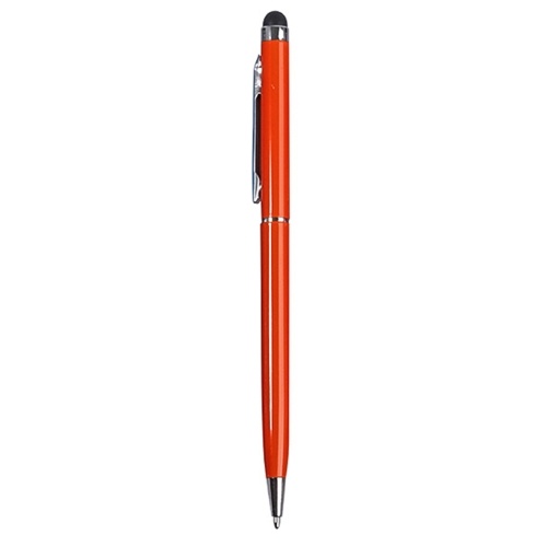 

Factory direct handwriting capacitive pen dual-use stylus ball smart phone universal handwriting capacitive touch screen pen Orange