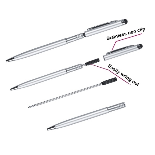 Factory direct handwriting capacitive pen dual-use stylus ball smart phone universal handwriting capacitive touch screen pen white
Factory direct handwriting capacitive pen dual-use stylus ball smart phone universal handwriting capacitive touch screen pen white