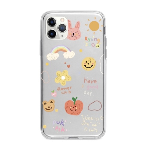 Transparent Soft TPU Phonecase with Cute Cartoon Design Full-Body Protective Anti-Slip Cell Phone Cover Flower Smile Face Rabbits Rainbow Back Cover Bumper Shockproof Cover For-iphone
Transparent Soft TPU Phonecase with Cute Cartoon Design Full-Body Protective Anti-Slip Cell Phone Cover Flower Smile Face Rabbits Rainbow Back Cover Bumper Shockproof Cover For-iphone