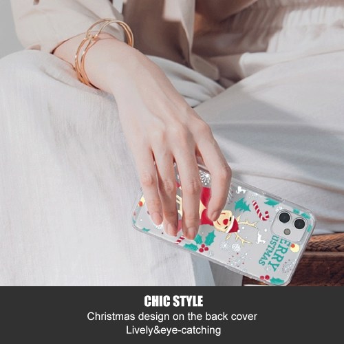 Soft Thin TPU Xmas Phonecase Clear with Christmas Design Full-Body Protective Anti-Slip Cell Phone Cover Back Cover Bumper Shockproof Cover in Multiple Christmas Presents Patterns For iphone (SH200822A4)
Soft Thin TPU Xmas Phonecase Clear with Christmas Design Full-Body Protective Anti-Slip Cell Phone Cover Back Cover Bumper Shockproof Cover in Multiple Christmas Presents Patterns For iphone (SH200822A4)