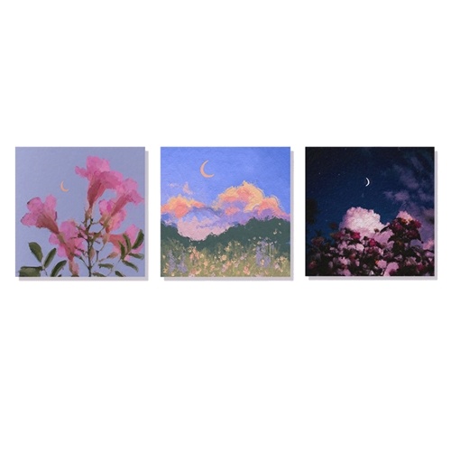 3x3 Inch Sticky Notes with Chic Painting Patterns 90 Sheets Total Colorful Stickies Strong Adhesive Memo Pads |3 pads /pack,30 sheets/pad
3x3 Inch Sticky Notes with Chic Painting Patterns 90 Sheets Total Colorful Stickies Strong Adhesive Memo Pads |3 pads /pack,30 sheets/pad