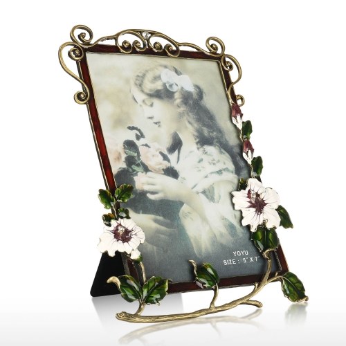 Picture Frame with Branches and Flower Decoration Photo Display for Tabletop Desktop Fit for Stands Vertically
Picture Frame with Branches and Flower Decoration Photo Display for Tabletop Desktop Fit for Stands Vertically