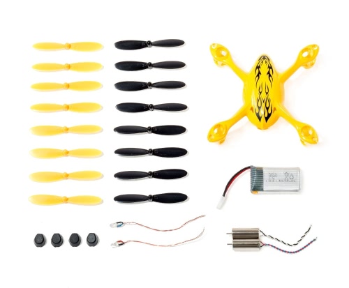 Подлинная Hubsan запасных частей Crash Pack для X4 H107C Quadcopter Drone, включает корпус, 8 пар желтых и черных пропеллеров, LiPo аккумулятор, 4x резиновые ножки, 2x моторы, 2x светодиодные фонари
Подлинная Hubsan запасных частей Crash Pack для X4 H107C Quadcopter Drone, включает корпус, 8 пар желтых и черных пропеллеров, LiPo аккумулятор, 4x резиновые ножки, 2x моторы, 2x светодиодные фонари