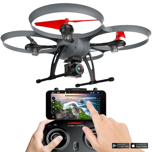 Колибри Hellfire HD широкоугольная камера Drone с потоком видеопотока FPV, с 15-минутным временем полета, удержанием высоты, безголовым режимом, автоматическим взлетом и посадкой Quadcopter для начинающих Модель: XK6600
Колибри Hellfire HD широкоугольная камера Drone с потоком видеопотока FPV, с 15-минутным временем полета, удержанием высоты, безголовым режимом, автоматическим взлетом и посадкой Quadcopter для начинающих Модель: XK6600