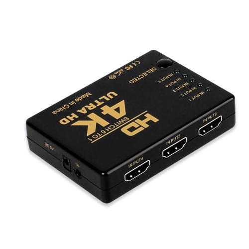 iFSWT-501 HD Mini Switch 5 to 1 Converter Ручной переключатель 4K Full 1080P Ultra HD 3D для DVD PS3 ПК Черный
iFSWT-501 HD Mini Switch 5 to 1 Converter Ручной переключатель 4K Full 1080P Ultra HD 3D для DVD PS3 ПК Черный
