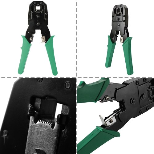 Multifuctional Portable Ethernet Network Hardware Bag Tool Network LAN Cable Crimper Pliers Tools Kit Network Repairing Tool Set
Multifuctional Portable Ethernet Network Hardware Bag Tool Network LAN Cable Crimper Pliers Tools Kit Network Repairing Tool Set