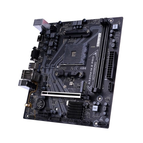 Colorful A320M-M.2 PRO V15 Motherboard Gaming Mainboard Support AMD AM4 Socket Ryzen 3000 /2000/1000 series Processors
Colorful A320M-M.2 PRO V15 Motherboard Gaming Mainboard Support AMD AM4 Socket Ryzen 3000 /2000/1000 series Processors