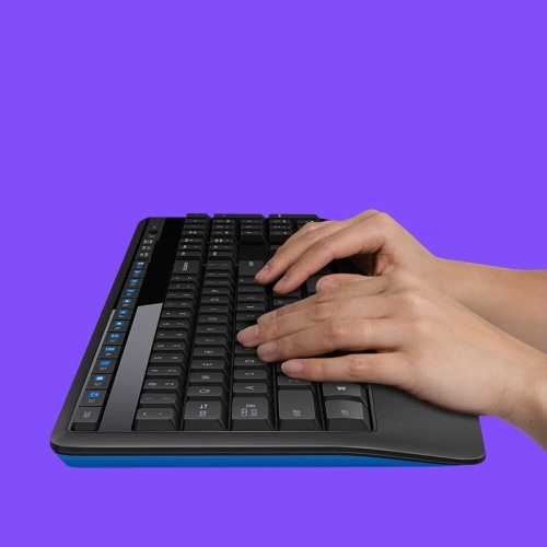 Logitech MK345 Keyboard Mouse Combo 2.4GHz Wireless Keyboard Mouse Set Full-size Keyboard Ergonomic Mouse Combo for PC Laptop
Logitech MK345 Keyboard Mouse Combo 2.4GHz Wireless Keyboard Mouse Set Full-size Keyboard Ergonomic Mouse Combo for PC Laptop
