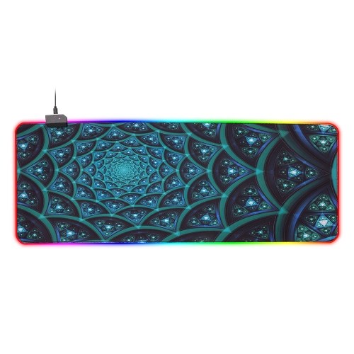 Colorful RGB Luminous Mouse Pad Adjustable RGB Backlight Mouse Pad Non-slip Rubber Gaming Mouse Pad Blue&Orange 800*300*4mm
Colorful RGB Luminous Mouse Pad Adjustable RGB Backlight Mouse Pad Non-slip Rubber Gaming Mouse Pad Blue&Orange 800*300*4mm