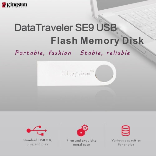 Genuine Original Kingston DT SE9H USB 2.0 Metal Flash Pen Drive U Disk External Storage Memory Stick
Genuine Original Kingston DT SE9H USB 2.0 Metal Flash Pen Drive U Disk External Storage Memory Stick