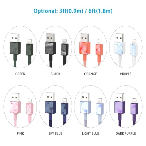 iFory Phone Charge Lightning Cable Heavy Nylon Braided USB A to Lightning Charging Cable Sturdy Cord 20000+ Lifespan
iFory Phone Charge Lightning Cable Heavy Nylon Braided USB A to Lightning Charging Cable Sturdy Cord 20000+ Lifespan
