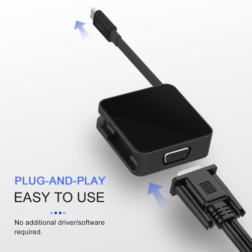 iFory Adapter USB C/MiniDP to HD-MI/VGA-equipped Display Projector Compatible with Computer Phones Portable
iFory Adapter USB C/MiniDP to HD-MI/VGA-equipped Display Projector Compatible with Computer Phones Portable