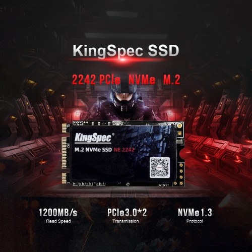Твердотельный накопитель KingSpec 256 ГБ 2242 PCIe 3.0 NVMe M.2 3D NAND SSD - внутренний SSD (NE-256)
Твердотельный накопитель KingSpec 256 ГБ 2242 PCIe 3.0 NVMe M.2 3D NAND SSD - внутренний SSD (NE-256)