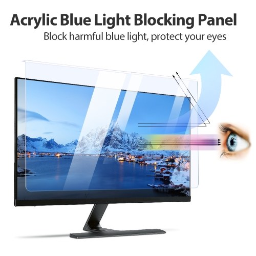Universal Anti-Blue Light Screen Protector 12.5-32 Inches Ultra-violet Blocking Monitor Filter for Computer/Laptop Frame Suspending Type
Universal Anti-Blue Light Screen Protector 12.5-32 Inches Ultra-violet Blocking Monitor Filter for Computer/Laptop Frame Suspending Type