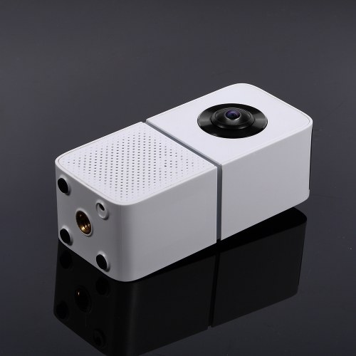 Smart Panoramic IP Camera 360° Panoramic Monitoring Support Motion Detection Two-way Audio Infrared Night Vision Mobile APP
Smart Panoramic IP Camera 360° Panoramic Monitoring Support Motion Detection Two-way Audio Infrared Night Vision Mobile APP