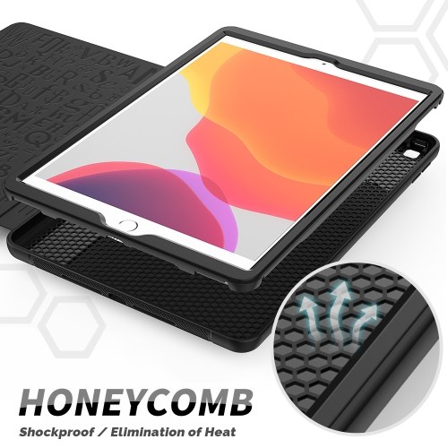 Tablet Case Replacement for iPad 7th Generation 10.2-inch Full Body Protection Case with Adjustable Angle Black
Tablet Case Replacement for iPad 7th Generation 10.2-inch Full Body Protection Case with Adjustable Angle Black