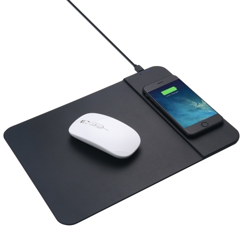 10W Wireless Charging Mouse Pad 2 in 1 Multifunctional Wireless Quick Charge Ultra-thin Non-slip Phone Charge Board Black
10W Wireless Charging Mouse Pad 2 in 1 Multifunctional Wireless Quick Charge Ultra-thin Non-slip Phone Charge Board Black