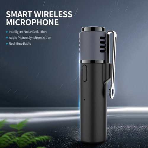 Wireless BT Microphone Intelligent Clip Type Mobile Phone BT Microphone Vlog Video Radio Interview Recording Device
Wireless BT Microphone Intelligent Clip Type Mobile Phone BT Microphone Vlog Video Radio Interview Recording Device