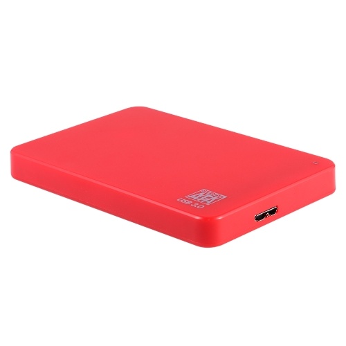 2,5-дюймовый портативный внешний жесткий диск USB 3.0 HDD Высокая скорость передачи / Plug and Play / для ПК / ноутбука / настольного компьютера Красный 1 ТБ
2,5-дюймовый портативный внешний жесткий диск USB 3.0 HDD Высокая скорость передачи / Plug and Play / для ПК / ноутбука / настольного компьютера Красный 1 ТБ