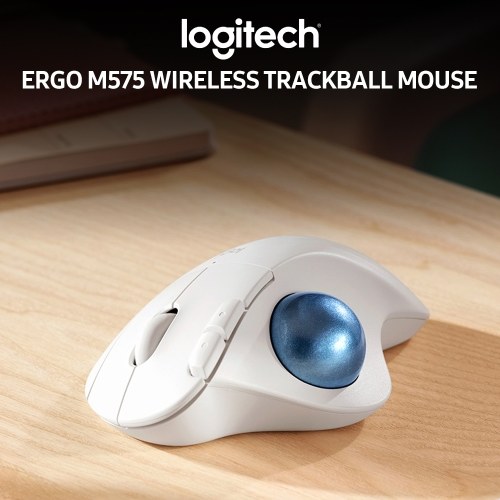 Logitech ERGO M575 Wireless Trackball Mouse High Precision Wireless Office Mouse Ergonomic Mice Support Windows/Mac Black
Logitech ERGO M575 Wireless Trackball Mouse High Precision Wireless Office Mouse Ergonomic Mice Support Windows/Mac Black