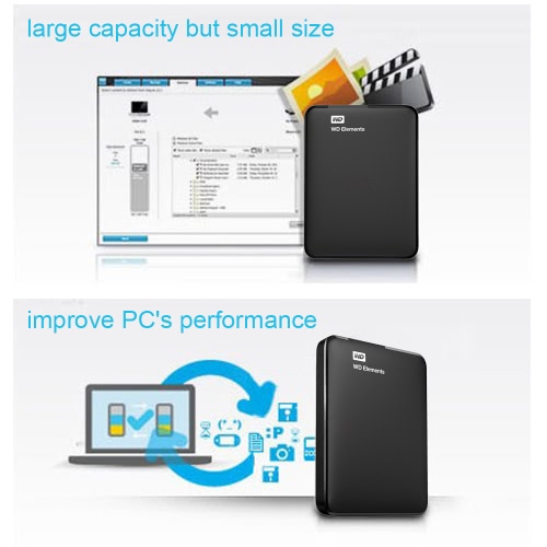 Western Digital WD Elements 2TB USB 3.0 2.5" Portable External Hard Drive WDBU6Y0020BBK
Western Digital WD Elements 2TB USB 3.0 2.5" Portable External Hard Drive WDBU6Y0020BBK