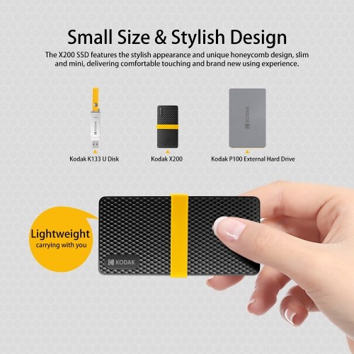 Мобильный твердотельный накопитель HD SSD серии KODAK X200 PSSD с низким энергопотреблением Быстрое чтение и запись с низким уровнем шума Мобильный твердотельный накопитель HD SSD серии KODAK X200 с низким энергопотреблением PSSD Быстрое чтение и запись с
Мобильный твердотельный накопитель HD SSD серии KODAK X200 PSSD с низким энергопотреблением Быстрое чтение и запись с низким уровнем шума Мобильный твердотельный накопитель HD SSD серии KODAK X200 с низким энергопотреблением PSSD Быстрое чтение и запись с