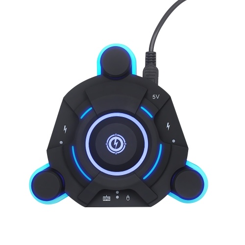 HXSJ A2 Mobile Gaming Keyboard Mouse Converter Dual Mode BT5.0 USB Wired Connection for iPhone Android Phone with Support Bracket
HXSJ A2 Mobile Gaming Keyboard Mouse Converter Dual Mode BT5.0 USB Wired Connection for iPhone Android Phone with Support Bracket