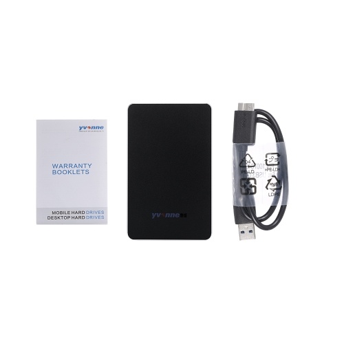 Yvonne 2.5" USB 3.0 HDD External Mobile Hard Drive Portable HDD Storage Compatible For PC Mac Desktop Laptop Black 160GB
Yvonne 2.5" USB 3.0 HDD External Mobile Hard Drive Portable HDD Storage Compatible For PC Mac Desktop Laptop Black 160GB