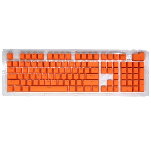 104 Keys Two-color Injection Molding PBT Keycap Set OEM Profile for Mechanical Keyboard White(Only Keycaps)
104 Keys Two-color Injection Molding PBT Keycap Set OEM Profile for Mechanical Keyboard White(Only Keycaps)