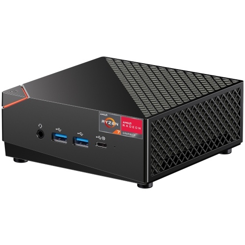 

Mini PC Windows 11 8G DRR4 RAM 256G SSD Mini Desktop Computer AMD Ryzen7 5700U Processor 8 Cores 16 Threads WIFI6 BT5.2 Support 4K Triple Screen Display for Office, Conference, Movie, Light Games