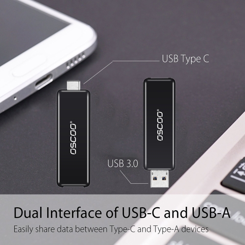 OSCOO USB 3.0 Type-C 3.1 Flash Drive USB Type-C Dual Drive Memory Sticks U Disk For Type-C Smartphone Computers New MacBook
OSCOO USB 3.0 Type-C 3.1 Flash Drive USB Type-C Dual Drive Memory Sticks U Disk For Type-C Smartphone Computers New MacBook